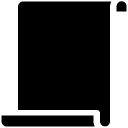 blank document solid icon