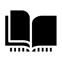 blank open book 1 glyph Icon