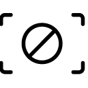 block focus glyph Icon