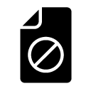 block glyph Icon