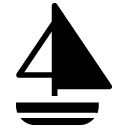 boat 1 glyph Icon