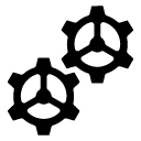 bolts five glyph Icon