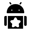 bookmark android glyph Icon