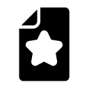 bookmark glyph Icon