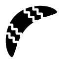 boomerang glyph Icon