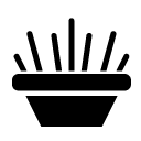 bowl glyph Icon