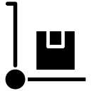 box transport glyph Icon