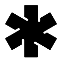 britisch medical glyph Icon