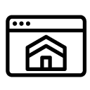 browser home line Icon