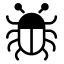 bug glyph Icon