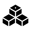 building blocks glyph Icon