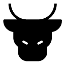bull glyph Icon