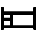 bunkbeds line icon