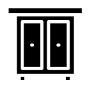 cabinet glyph Icon