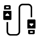 cable connect_1 glyph Icon
