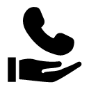 call care glyph Icon
