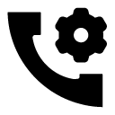 call settings glyph Icon