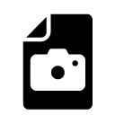 camera file glyph Icon
