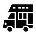 caravan glyph Icon