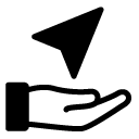 care directions glyph Icon