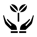 care plant glyph Icon