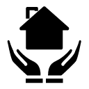 care property glyph Icon