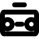 cassette player line Icon
