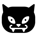 cat glyph Icon