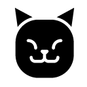 cat glyph Icon