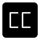 cc glyph Icon