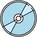 cd dvd filled outline Icon