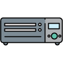 cd dvd player filled outline Icon