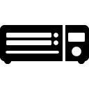 cd dvd player filled outline Icon