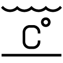 celcius line Icon