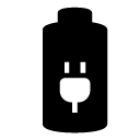charge battery 4 glyph Icon