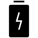 charge battery glyph Icon