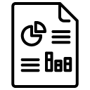 chart document line icon