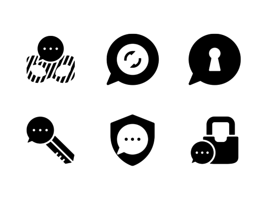 chat-app-content-glyph-icons