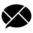 chat glyph Icon copy