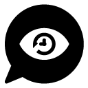 chat view time glyph Icon
