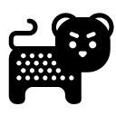 cheetah glyph Icon
