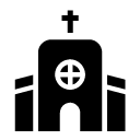 church 2 glyph Icon
