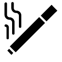 cigarette glyph Icon
