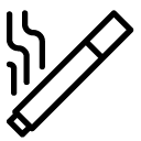 cigarette line Icon