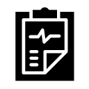 clipboard glyph Icon