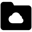 cloud glyph Icon copy