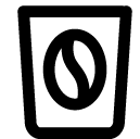 coffe carrier line icon
