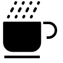 coffee glyph Icon