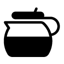 coffee maker glyph Icon