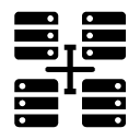 combine server glyph Icon